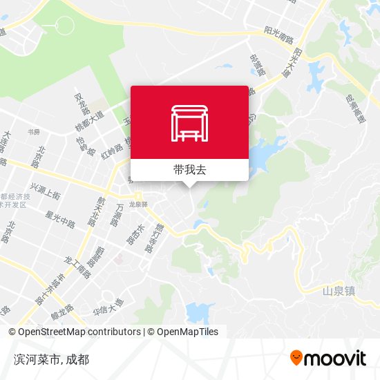 滨河菜市地图