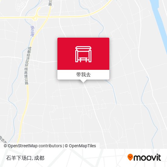 石羊下场口地图