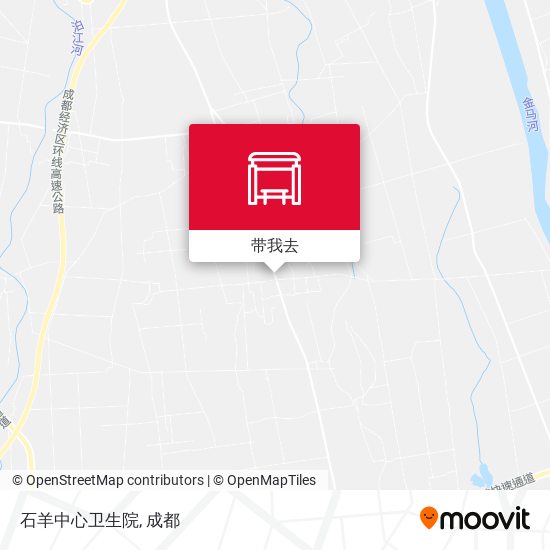 石羊中心卫生院地图