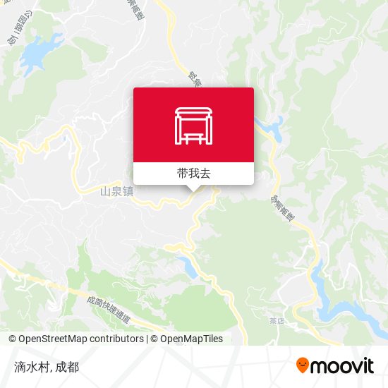 滴水村地图