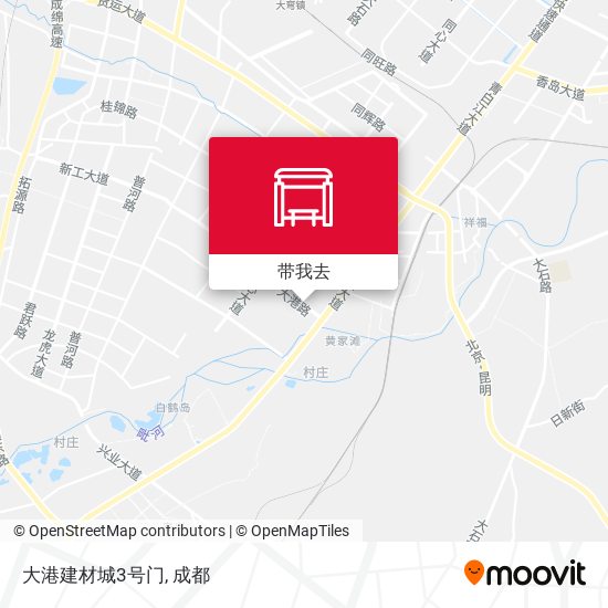 大港建材城3号门地图