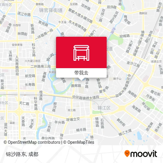 锦沙路东地图