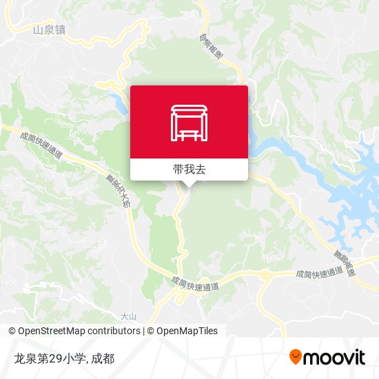 龙泉第29小学地图