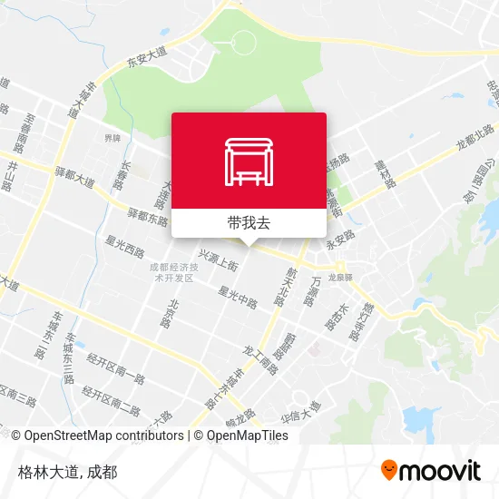 格林大道地图