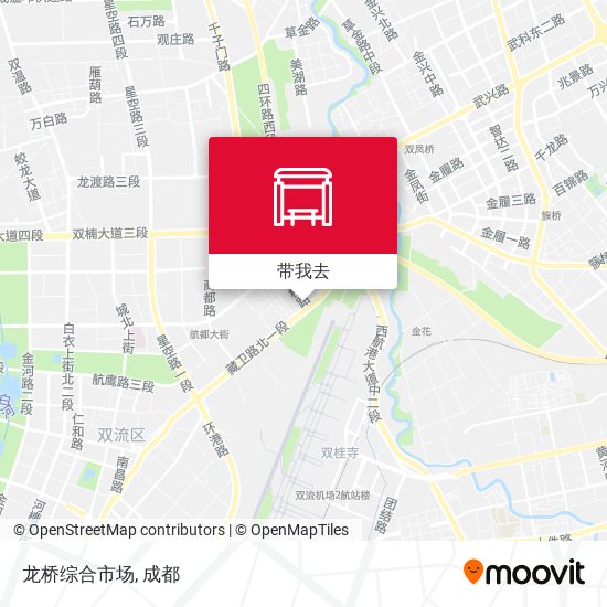 龙桥综合市场地图