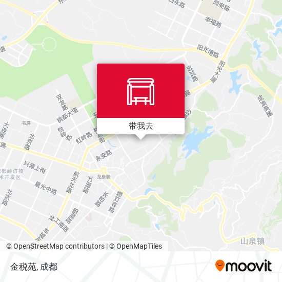 金税苑地图