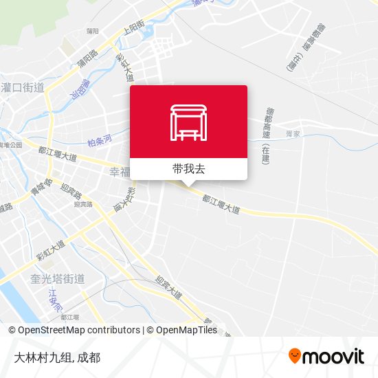 大林村九组地图