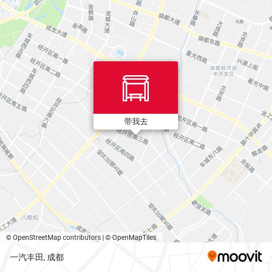一汽丰田地图