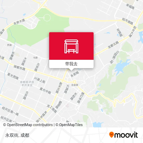 永双街地图