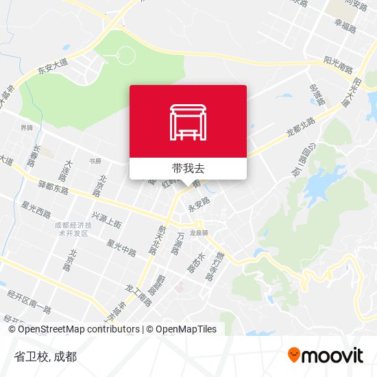 省卫校地图