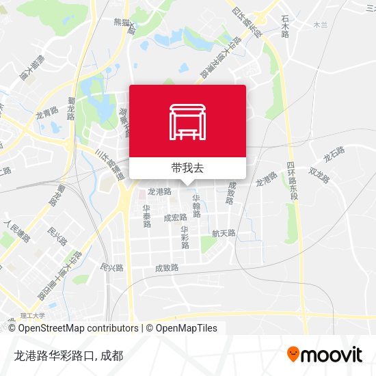 龙港路华彩路口地图