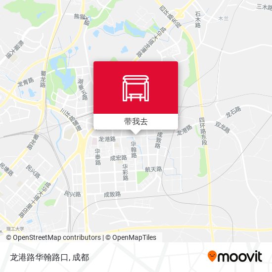 龙港路华翰路口地图