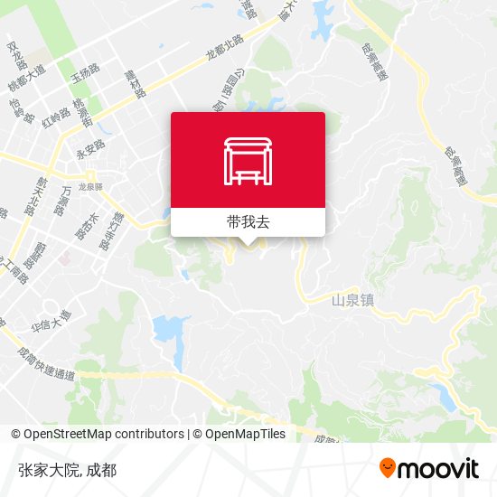 张家大院地图