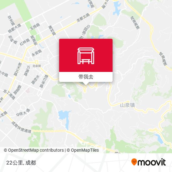 22公里地图