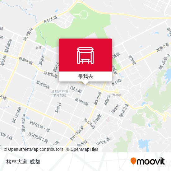 格林大道地图