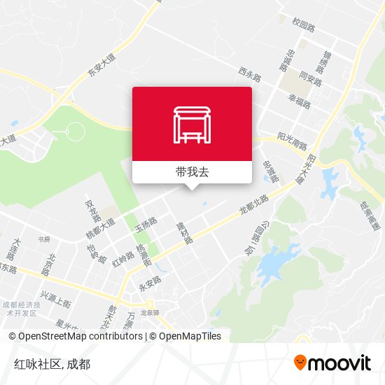 红咏社区地图