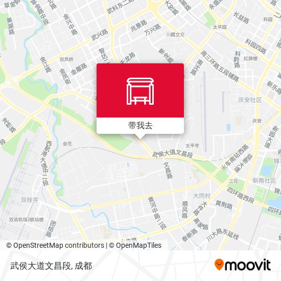 武侯大道文昌段地图