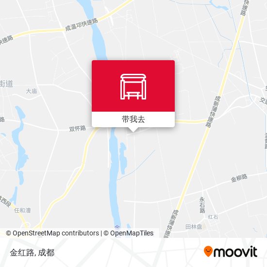 金红路地图