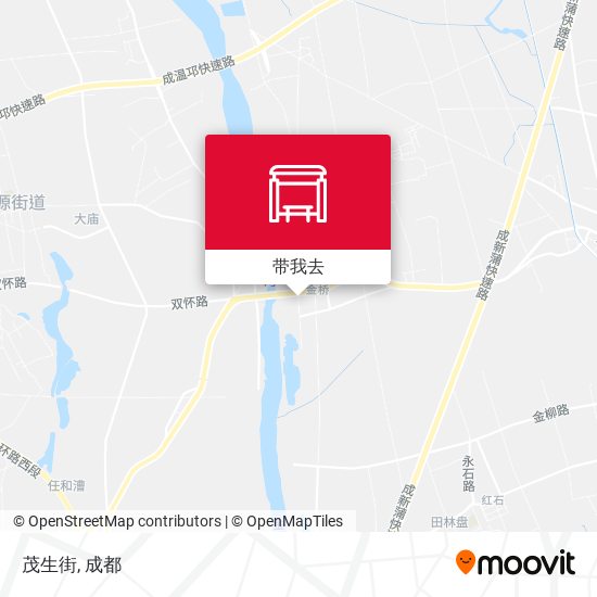茂生街地图