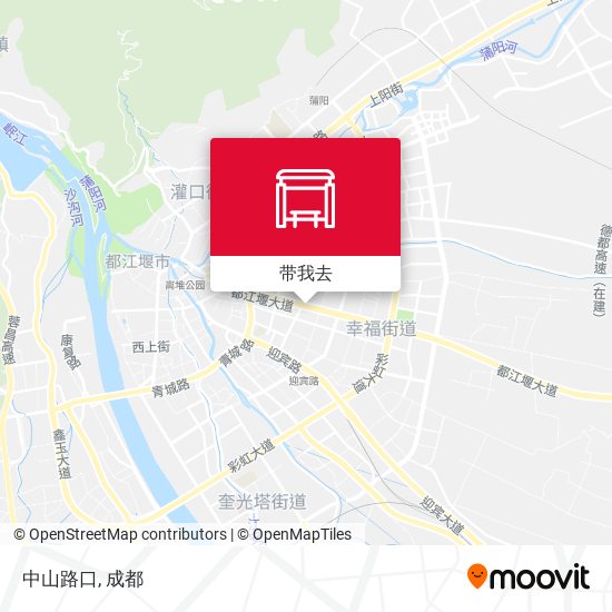 中山路口地图