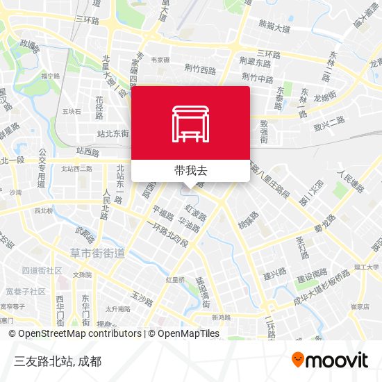 三友路北站地图