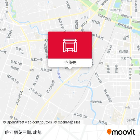 临江丽苑三期地图