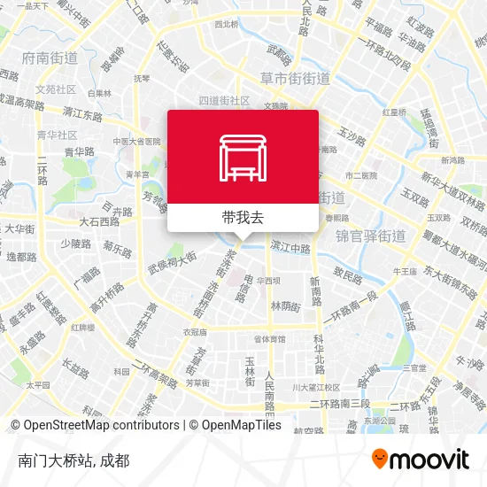 南门大桥站地图