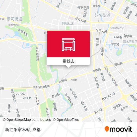 新红阳家私站地图