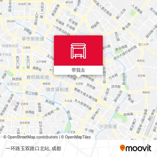一环路玉双路口北站地图