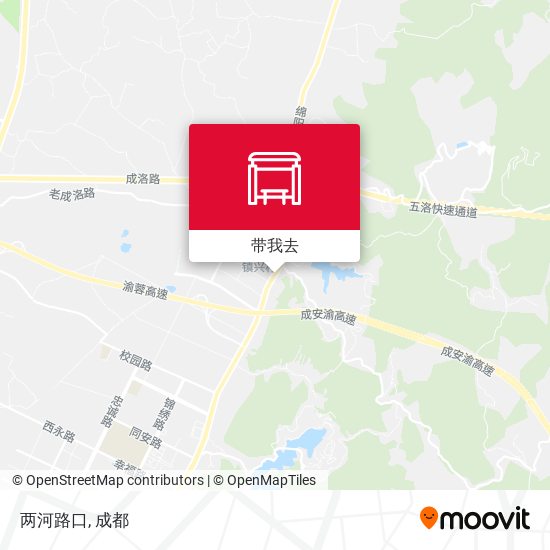 两河路口地图