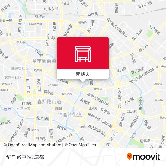 华星路中站地图