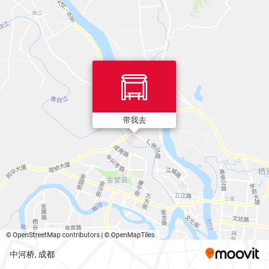 中河桥地图