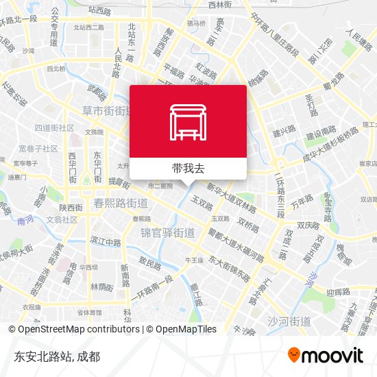 东安北路站地图