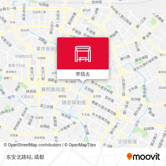 东安北路站地图