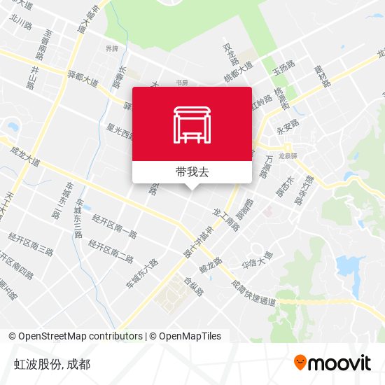 虹波股份地图