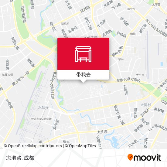 凉港路地图