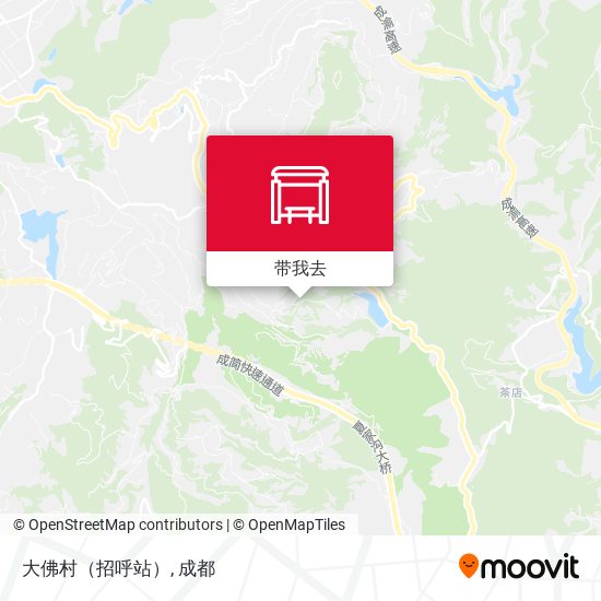 大佛村（招呼站）地图