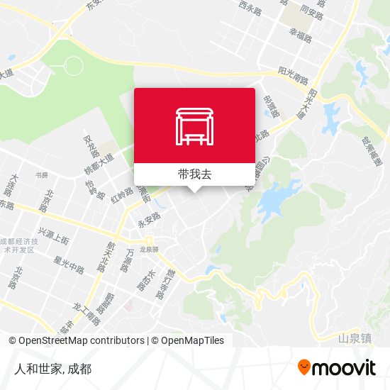 人和世家地图