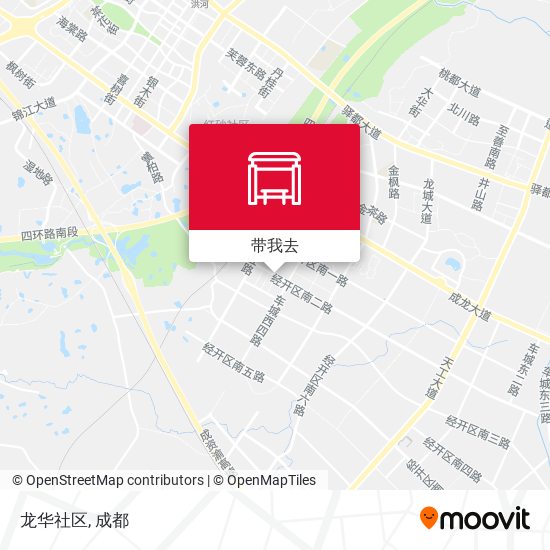 龙华社区地图