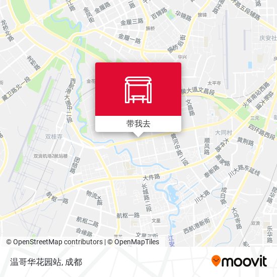 温哥华花园站地图