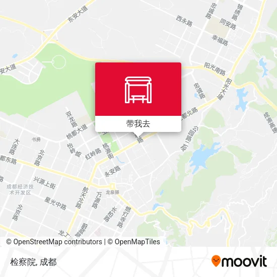 检察院地图