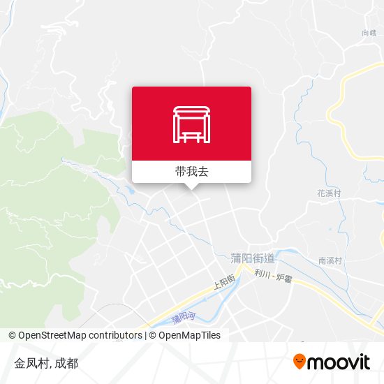 金凤村地图