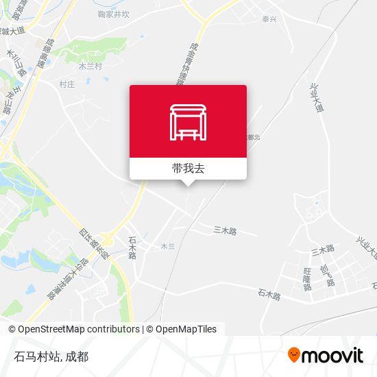 石马村站地图
