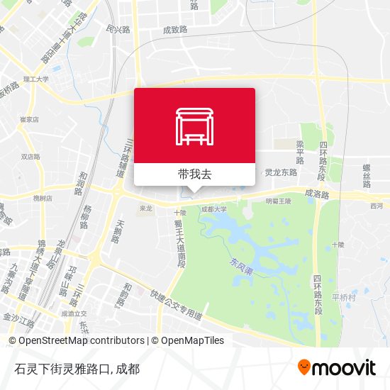 石灵下街灵雅路口地图