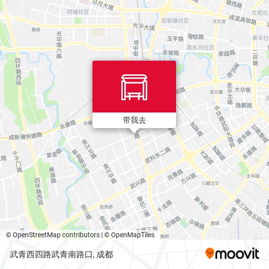 武青西四路武青南路口地图