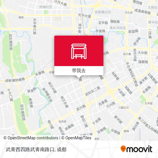 武青西四路武青南路口地图