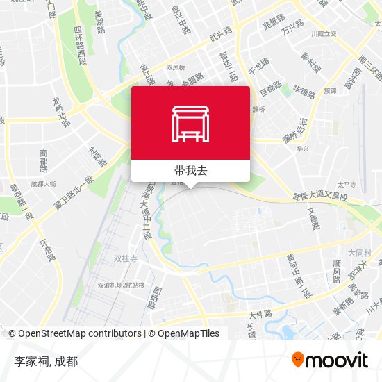 李家祠地图