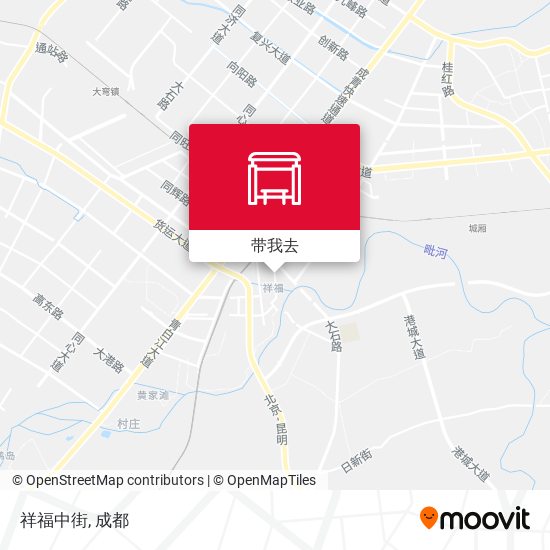 祥福中街地图