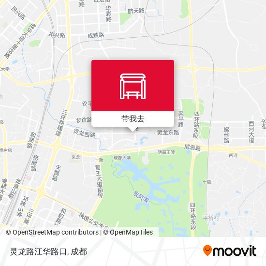 灵龙路江华路口地图