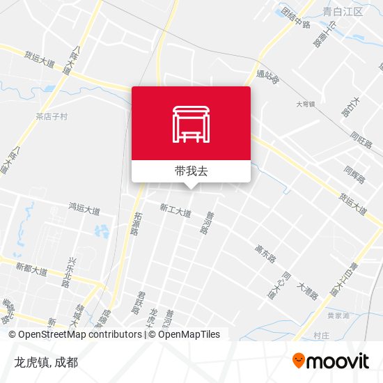 龙虎镇地图